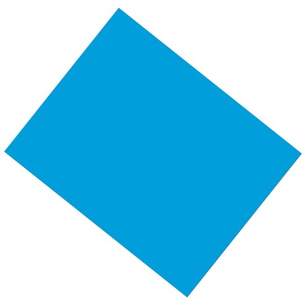 UCreate Coated Poster Board, Blue, 22 x 28, PK25